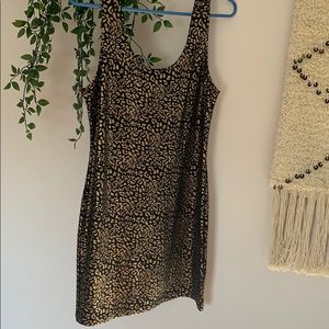 Metallic Cheetah Print